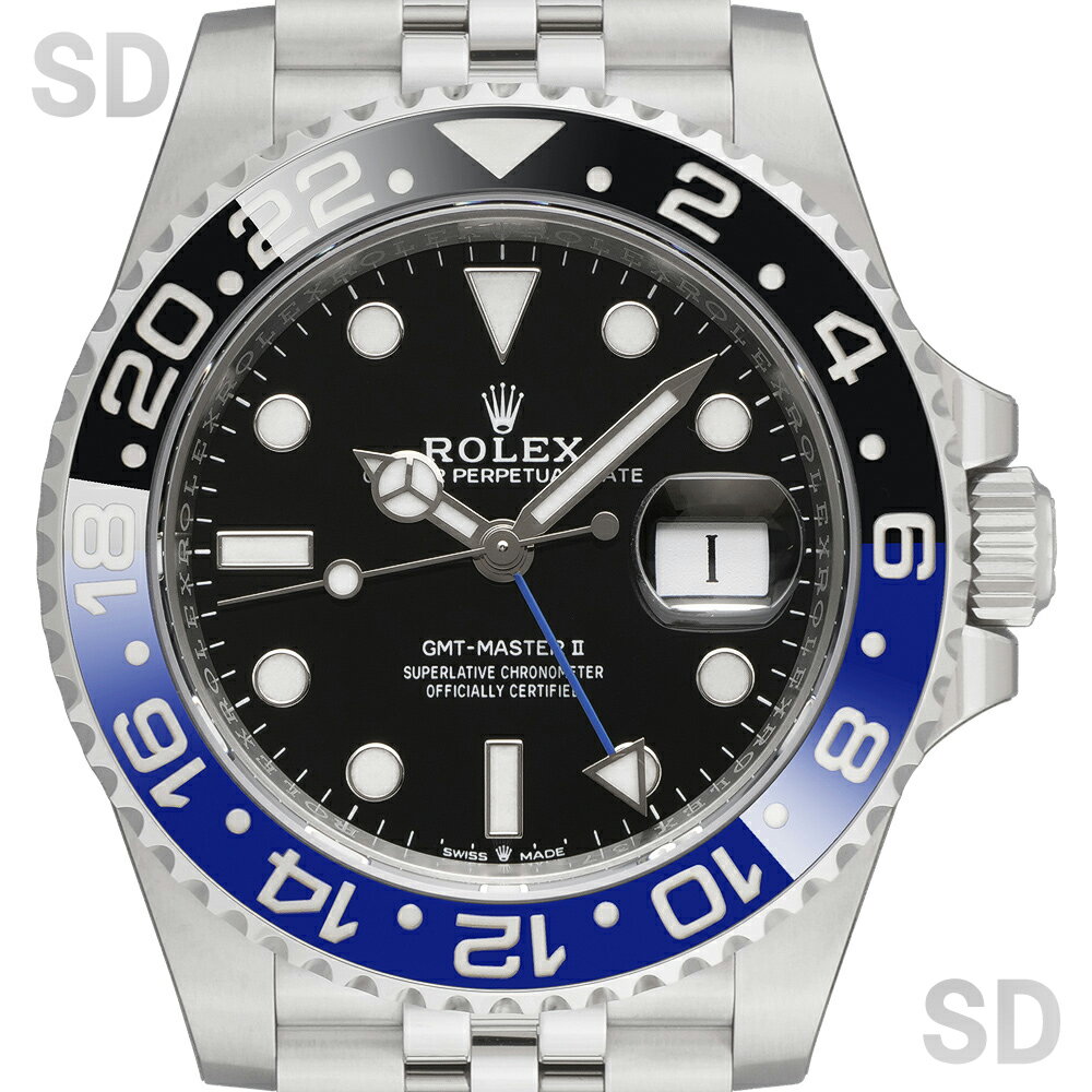 【無金利60回ローン】ROLEX ロレックス GMTマスターII 126710BLNR ブラック/ブルーブラックベゼル メンズ 【新品】