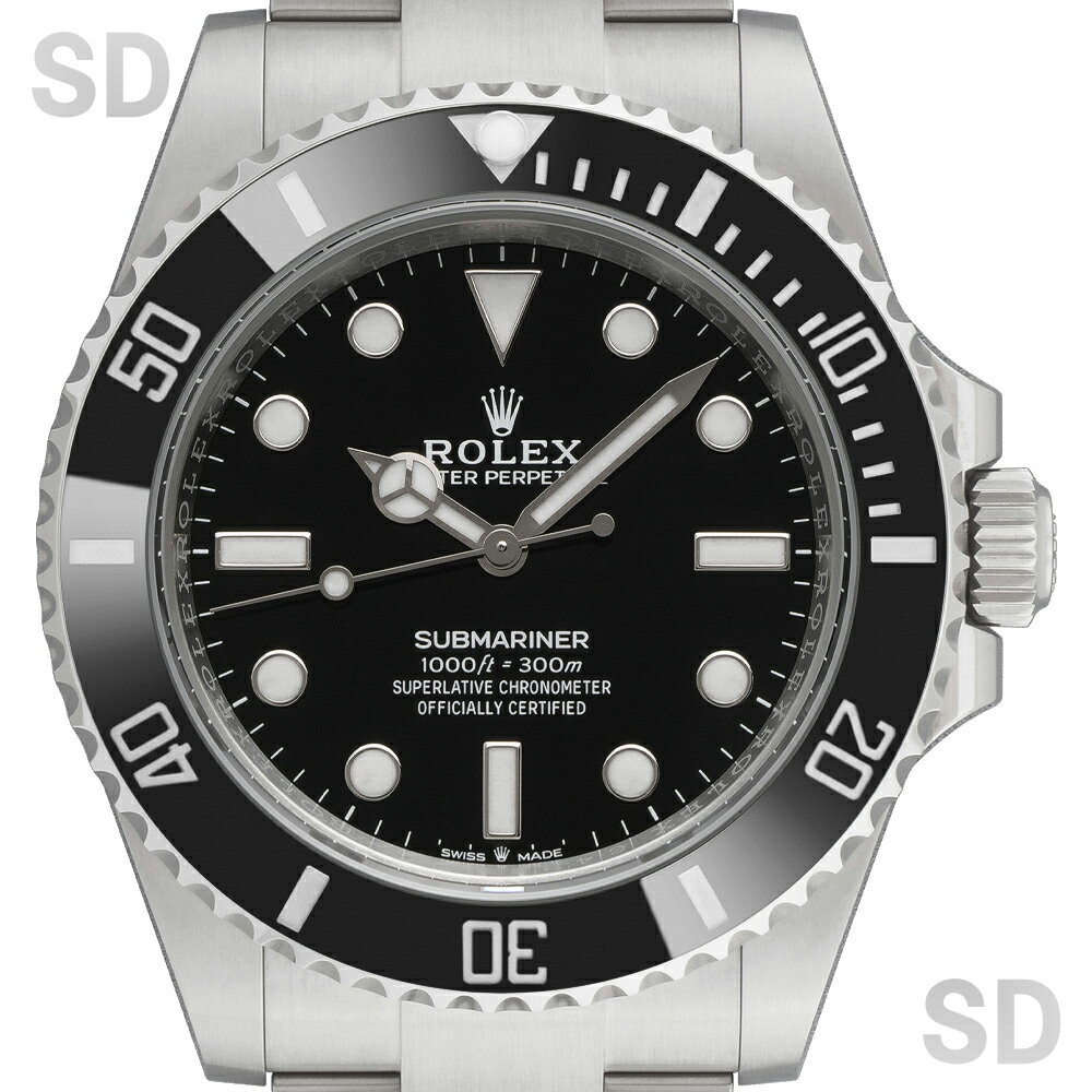 【無金利60回ローン】ROLEX ロレックス サブマリーナー 124060 ブラック メンズ 【中古】