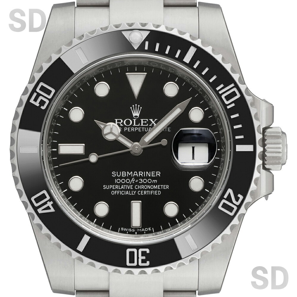 【無金利60回ローン】ROLEX ロレックス サブマリーナー デイト 116610LN ブラック メンズ 【未使用】【中古】