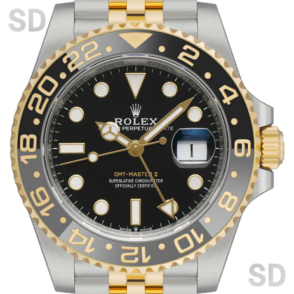 【無金利60回ローン】ROLEX ロレックス GMTマスターII 126713GRNR ブラック/グレーブラックベゼル メンズ 【中古】