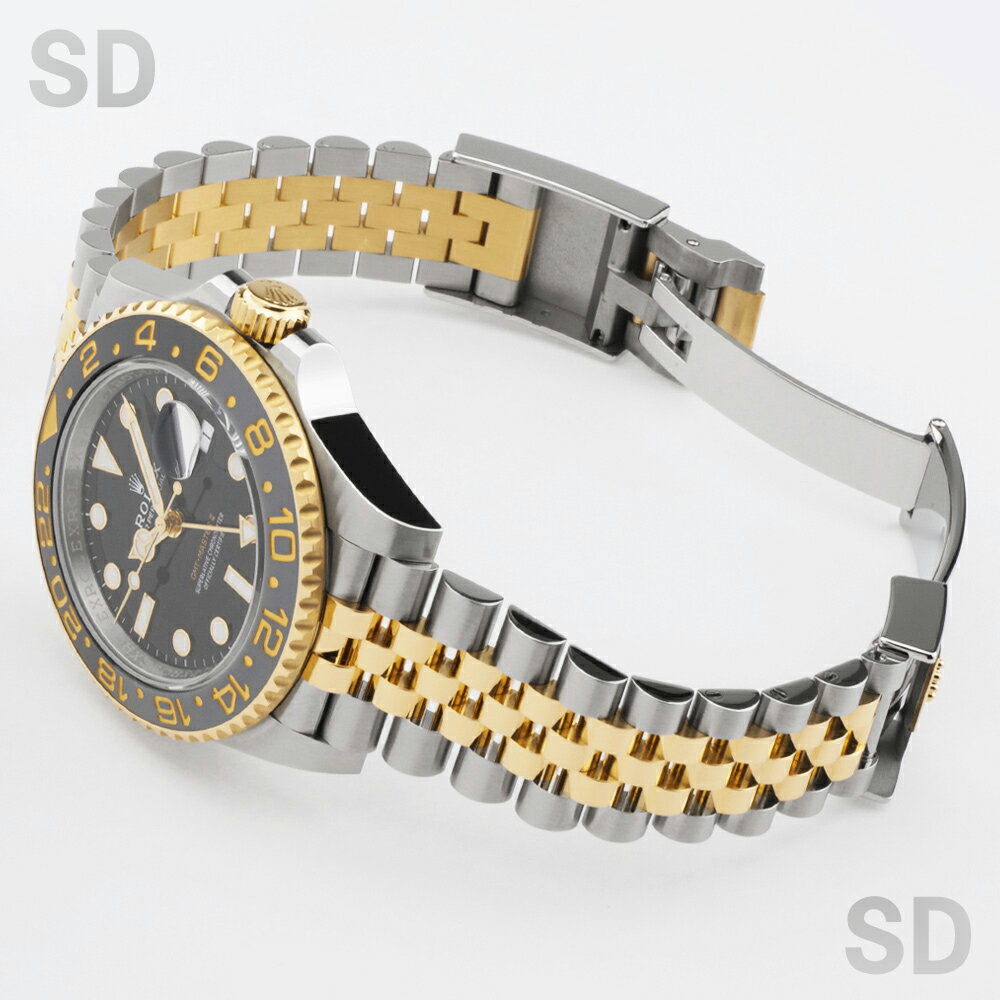 【無金利60回ローン】ROLEX ロレックス GMTマスターII 126713GRNR ブラック/グレーブラックベゼル メンズ 【中古】