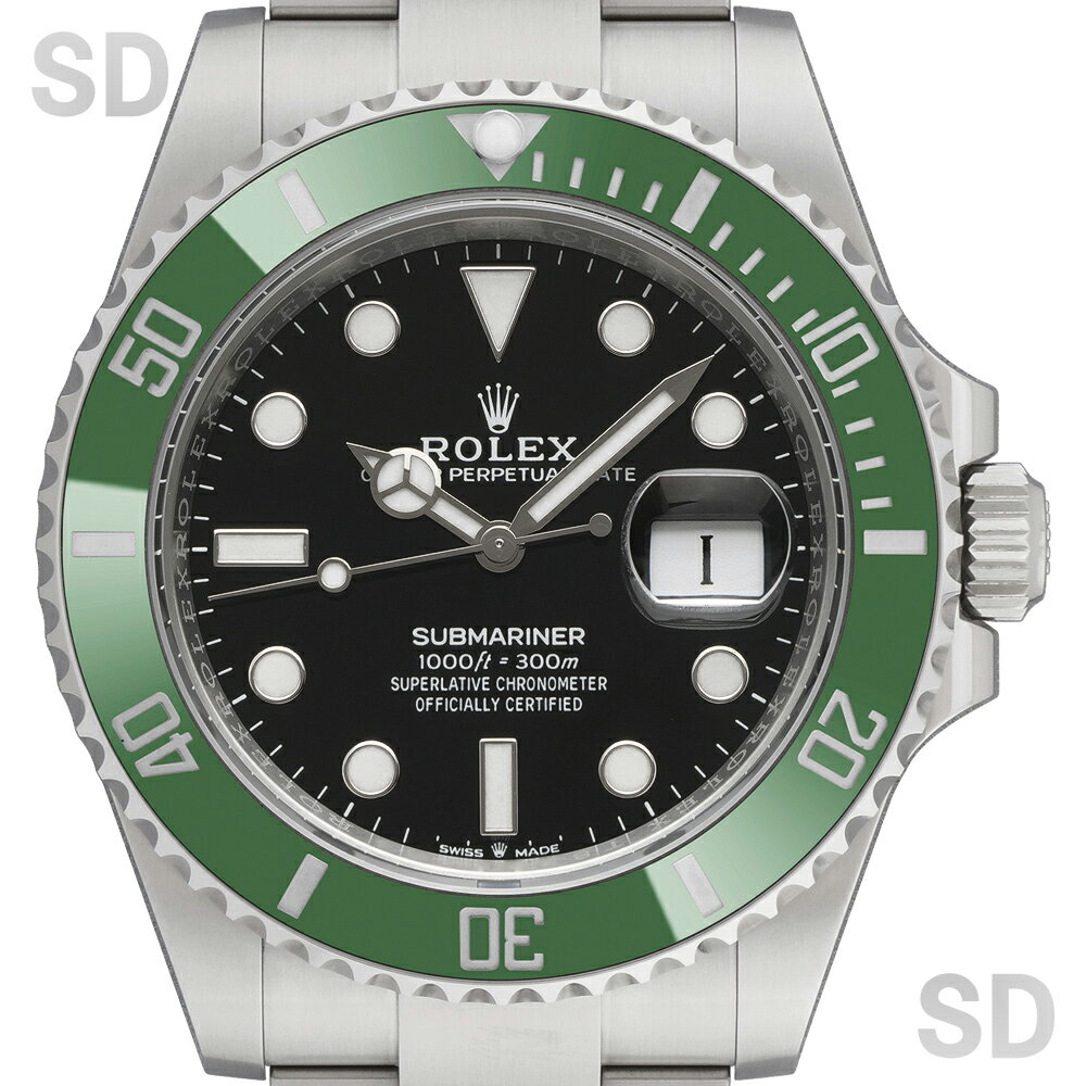 【無金利60回ローン】ROLEX ロレックス サブマリーナー デイト 126610LV ブラック/グリーンベゼル メンズ 【中古】