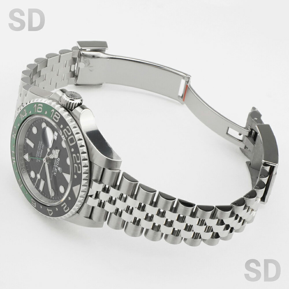 【無金利60回ローン】ROLEX ロレックス GMTマスターII 126720VTNR ブラック/グリーンブラックベゼル メンズ 【未使用】【中古】