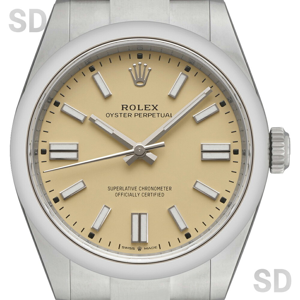 無金利60回ローン ROLEX ロレックス オイスターパーペチュアル41 134300 ベージュ メンズ satindollweb-10035543 ロレックス専門店サテンドール サンプル画像2