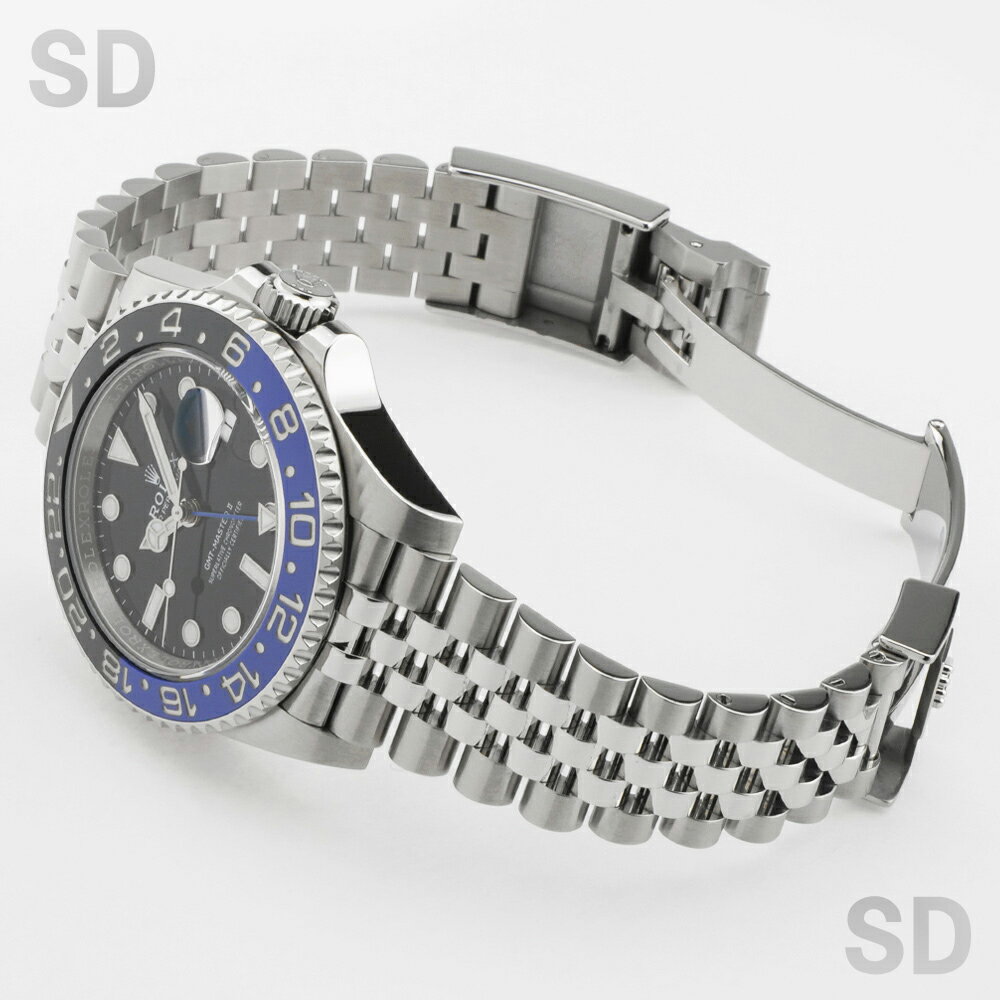 【無金利60回ローン】ROLEX ロレックス GMTマスターII 126710BLNR ブラック/ブルーブラックベゼル メンズ 【中古】