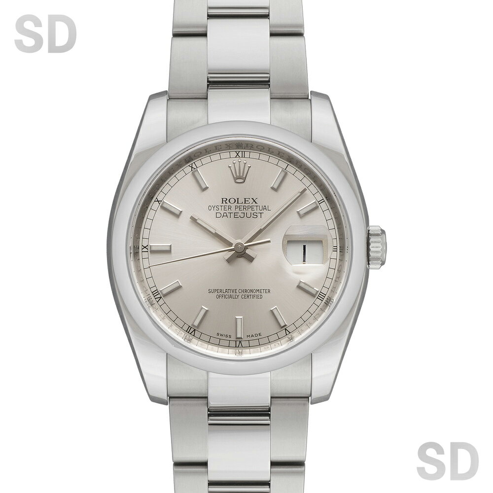 【無金利60回ローン】ROLEX ロレックス デイトジャスト36 116200 シルバー メンズ 【 ...