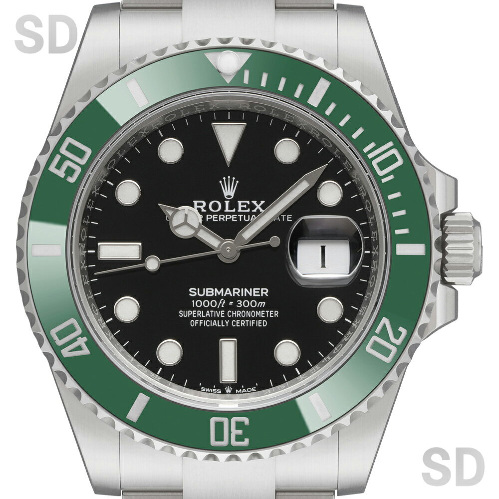 【無金利60回ローン】ROLEX ロレックス サブマリーナー デイト 126610LV ブラック/グリーンベゼル メンズ 【中古】