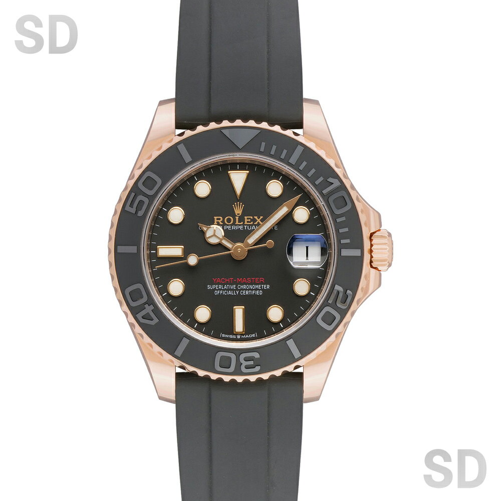 【無金利60回ローン】ROLEX ロレックス ヨットマスター37 268655 ブラック ボーイズ 【中古】