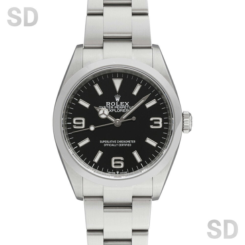 【無金利60回ローン】ROLEX ロレックス エクスプローラー36 124270 ブラック メン...