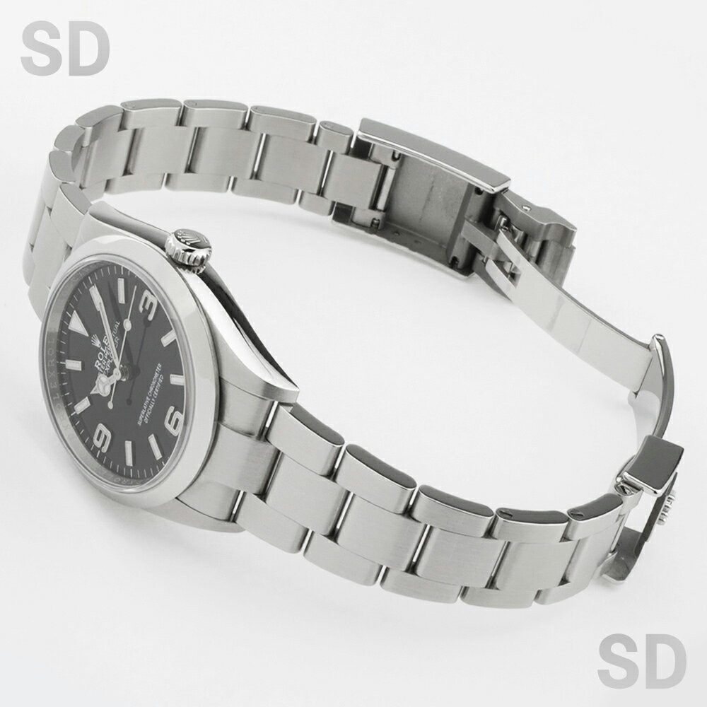 【無金利60回ローン】ROLEX ロレックス エクスプローラー36 124270 ブラック メンズ 【中古】