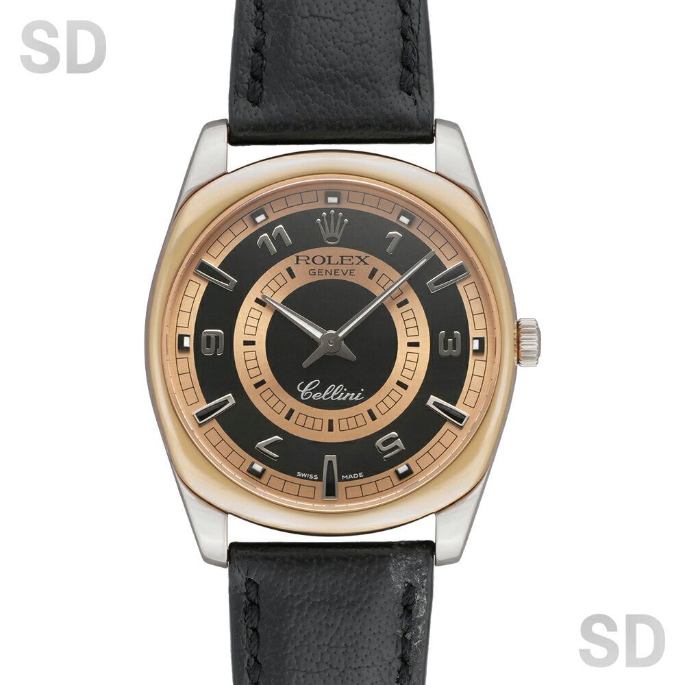 【無金利60回ローン】ROLEX ロレックス チェリーニ ダナオス 4243/9 BIC ピンク/ブラックサークルアラビア メンズ 【中古】