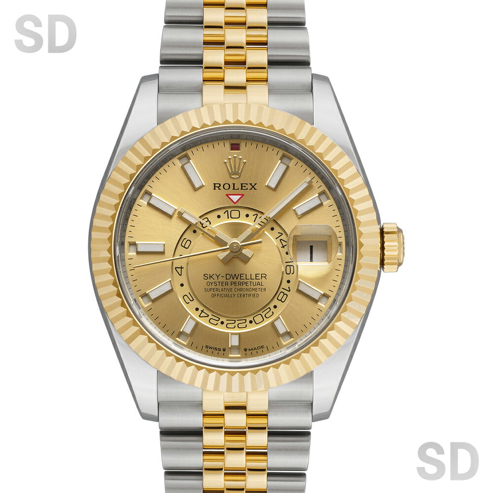 【無金利60回ローン】ROLEX ロレックス スカイドゥエラー 336933 シャンパン メンズ 【中古】