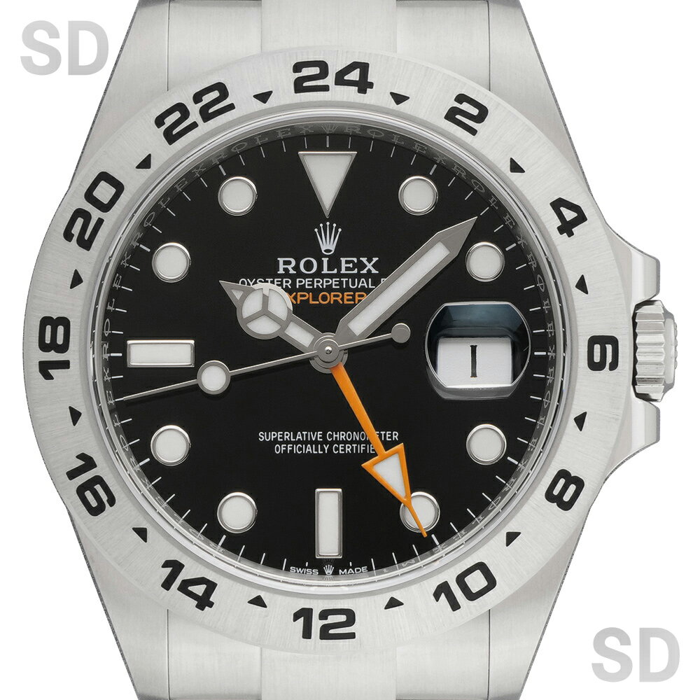 【無金利60回ローン】ROLEX ロレックス エクスプローラーII 226570 ブラック メンズ 【中古】