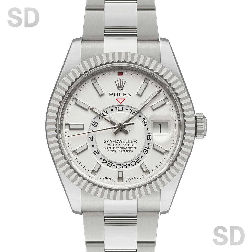 【無金利60回ローン】ROLEX ロレックス スカイドゥエラー 326934 ホワイト メンズ 【中古】