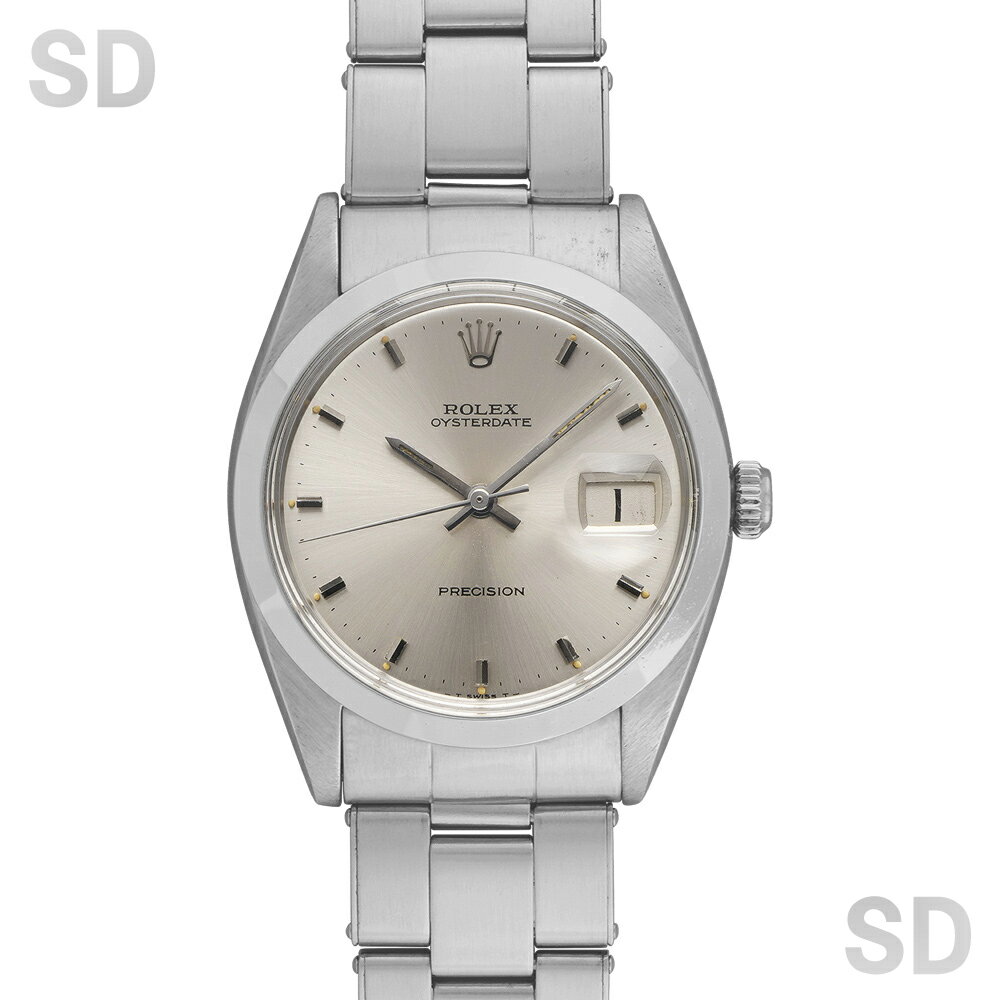 【無金利60回ローン】ROLEX ロレックス オイスターデイト/手巻き 6694 シルバー メンズ 【ヴィンテージ・アンティーク】