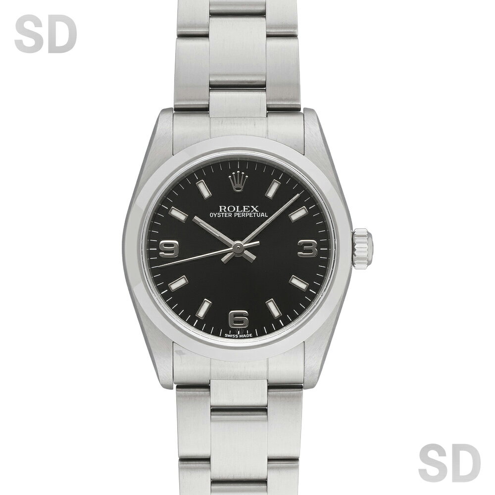 【無金利60回ローン】ROLEX ロレックス オイスターパーペチュアル 77080 ブラック369  ...
