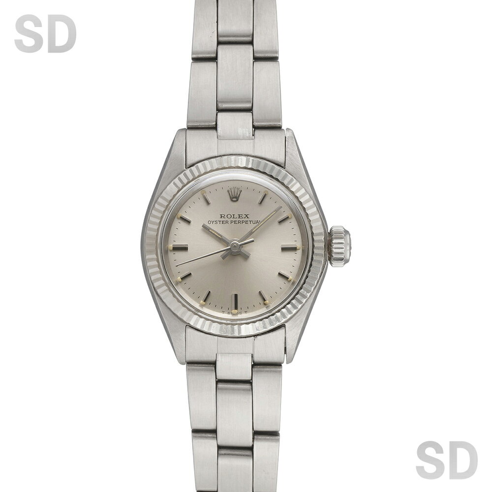 CARTIER - 【無金利60回ローン】ROLEX ロレックス オイスターパーペチュアル 6619 シルバー レディース 【ヴィンテージ・アンティーク】
