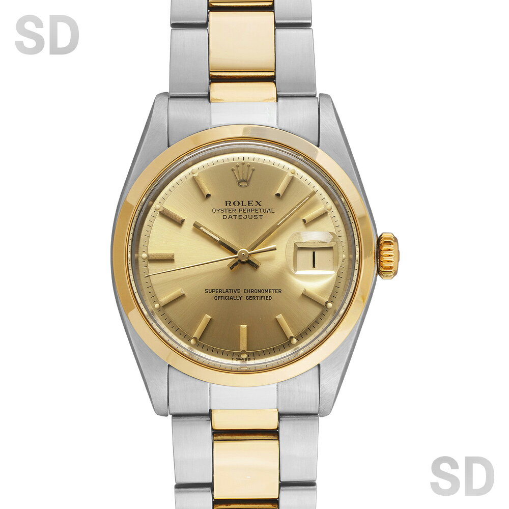 【無金利60回ローン】ROLEX ロレックス デイトジャスト 1600/3 シャンパン メンズ 【ヴィンテージ・アンティーク】
