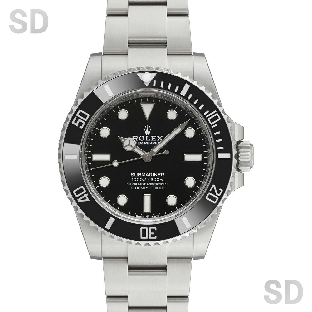 【無金利60回ローン】ROLEX ロレックス サブマリーナー 124060 ブラック メンズ 【中古】