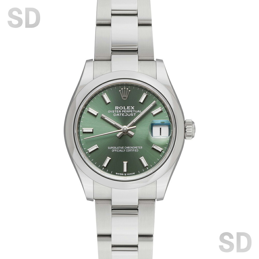 【無金利60回ローン】ROLEX ロレックス デイトジャスト31 278240 ミントグリーン ボーイズ 【中古】