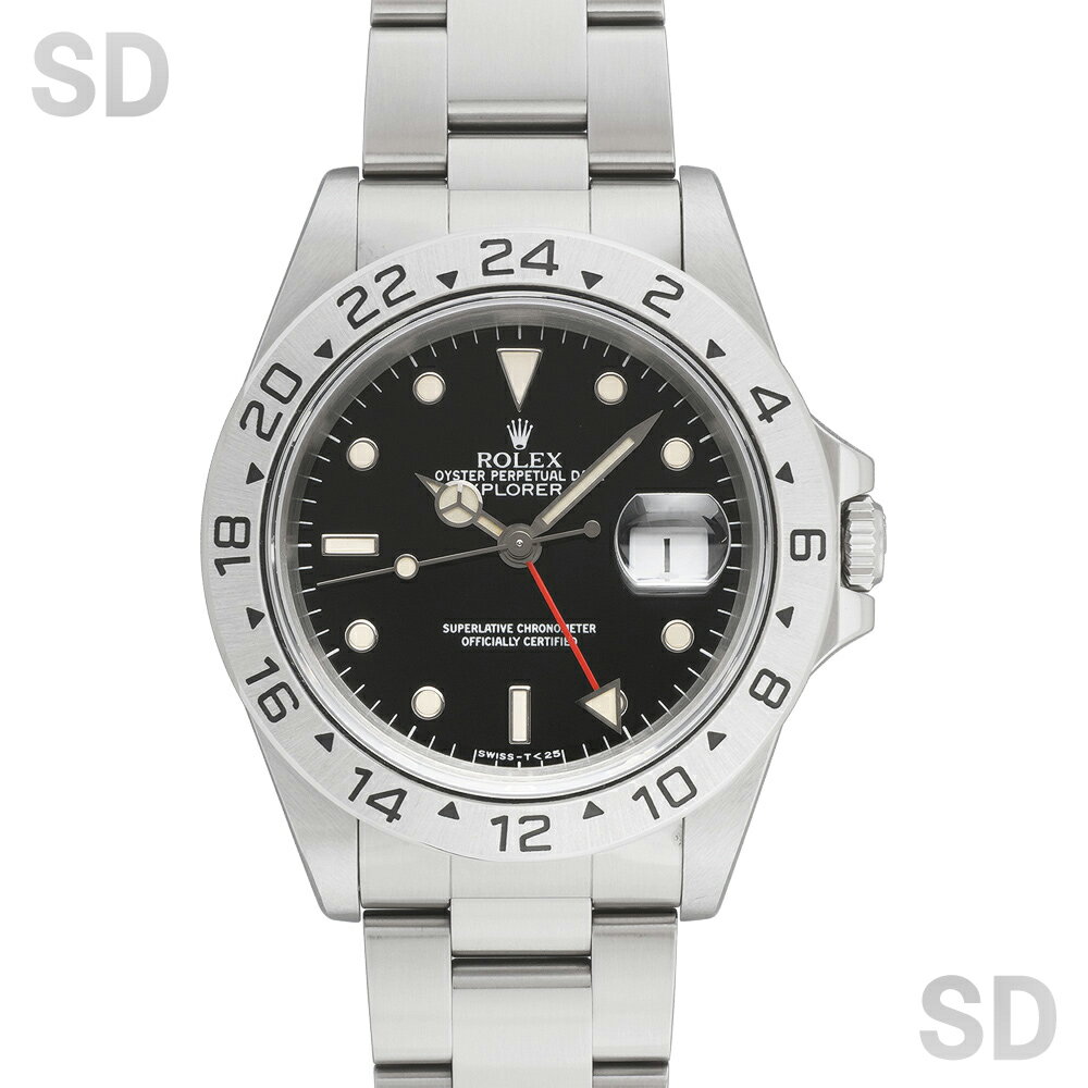 EXPLORER - 【無金利60回ローン】ROLEX ロレックス エクスプローラーII 16570 ブラック メンズ 【中古】