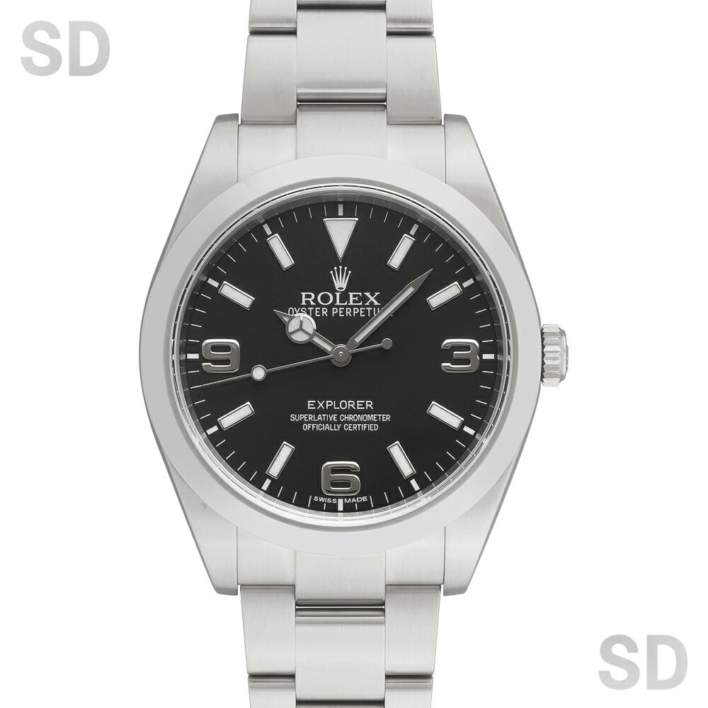 EXPLORER - 【無金利60回ローン】ROLEX ロレックス エクスプローラーI 214270 ブラック メンズ 【中古】