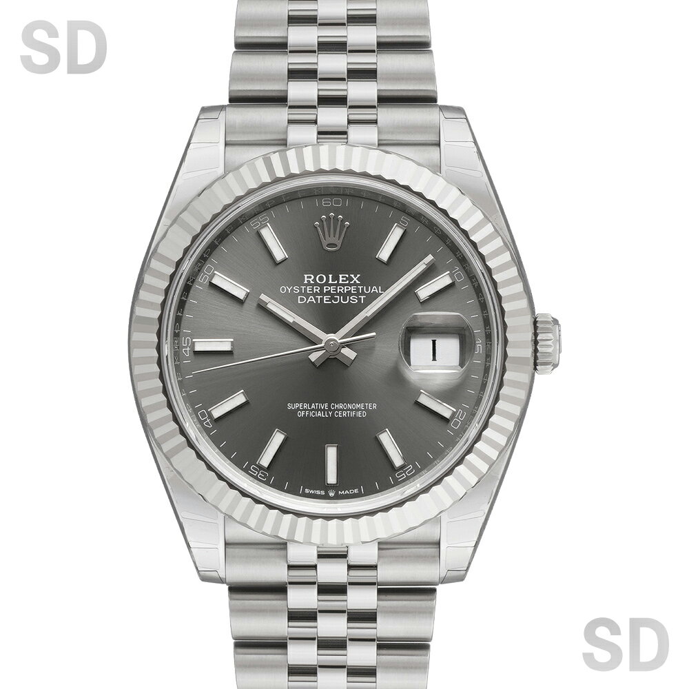 【無金利60回ローン】ROLEX ロレックス デイトジャスト41 126334 スレート メンズ 【新品】