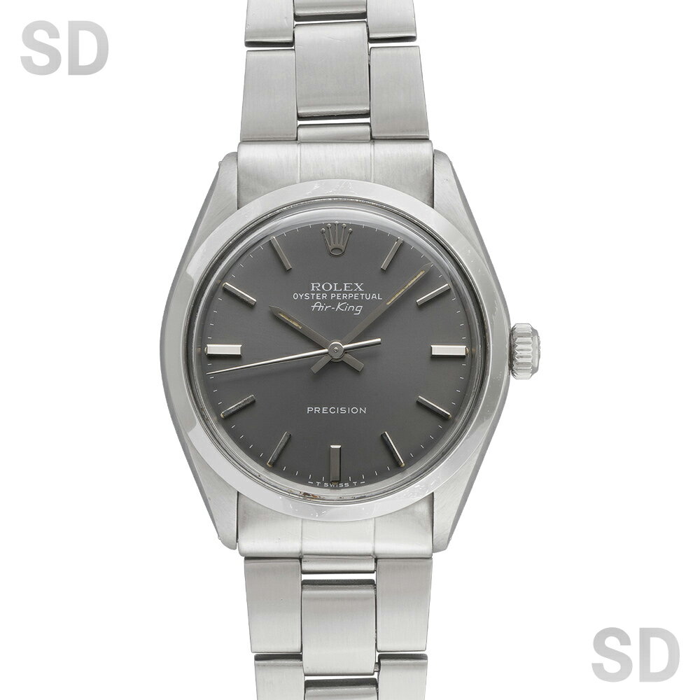 【無金利60回ローン】ROLEX ロレックス エアキング 5500 グレー メンズ 【ヴィンテージ・アンティーク】