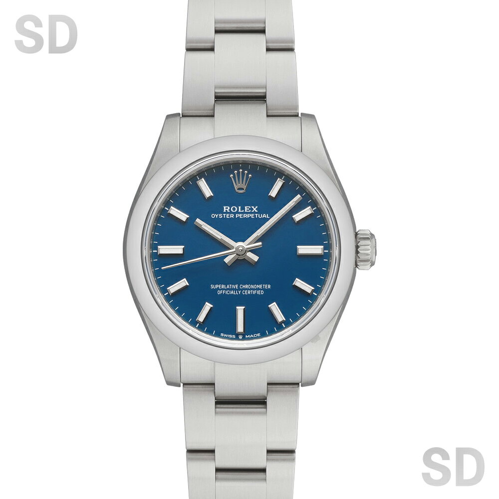 【無金利60回ローン】ROLEX ロレックス オイスターパーペチュアル31 277200 メッドブルー ボーイズ 【中古】