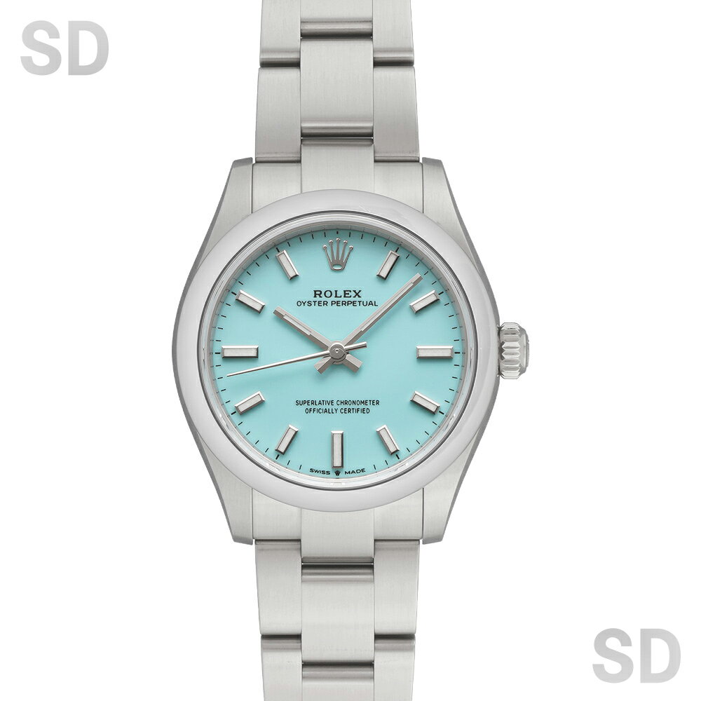 【無金利60回ローン】ROLEX ロレックス オイスターパーペチュアル31 277200 ターコイズブルー ボーイズ 【中古】
