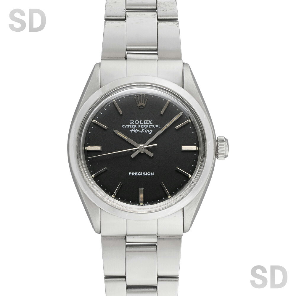 【無金利60回ローン】ROLEX ロレックス エアキング 5500 ブラック メンズ 【ヴィンテージ・アンティーク】