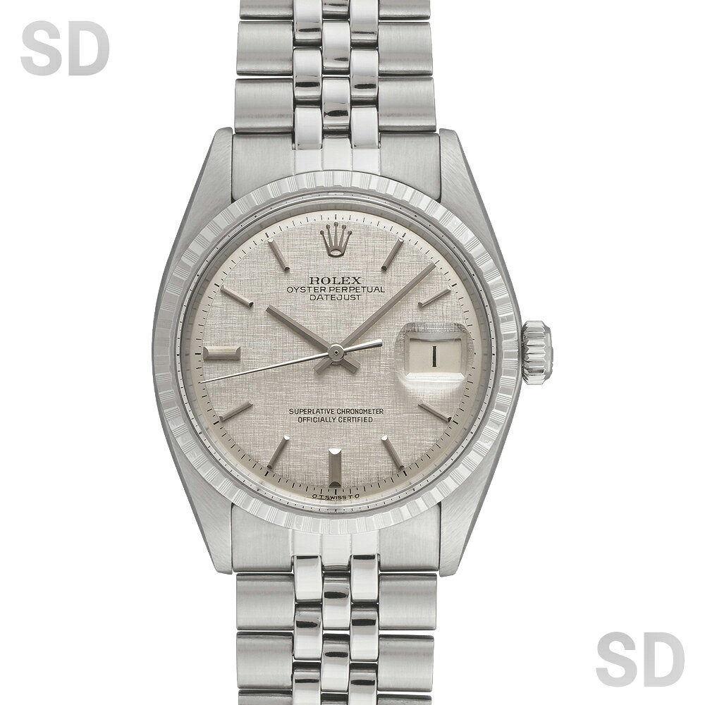 【無金利60回ローン】ROLEX ロレックス デイトジャスト 1603 シルバー/モザイク/シグマ メンズ 【ヴィンテージ・アンティーク】