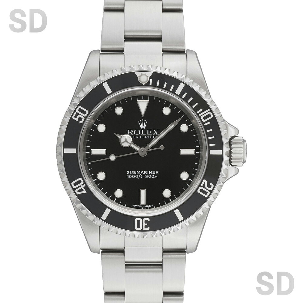 【無金利60回ローン】ROLEX ロレックス サブマリーナー 14060M ブラック メンズ 【中古】