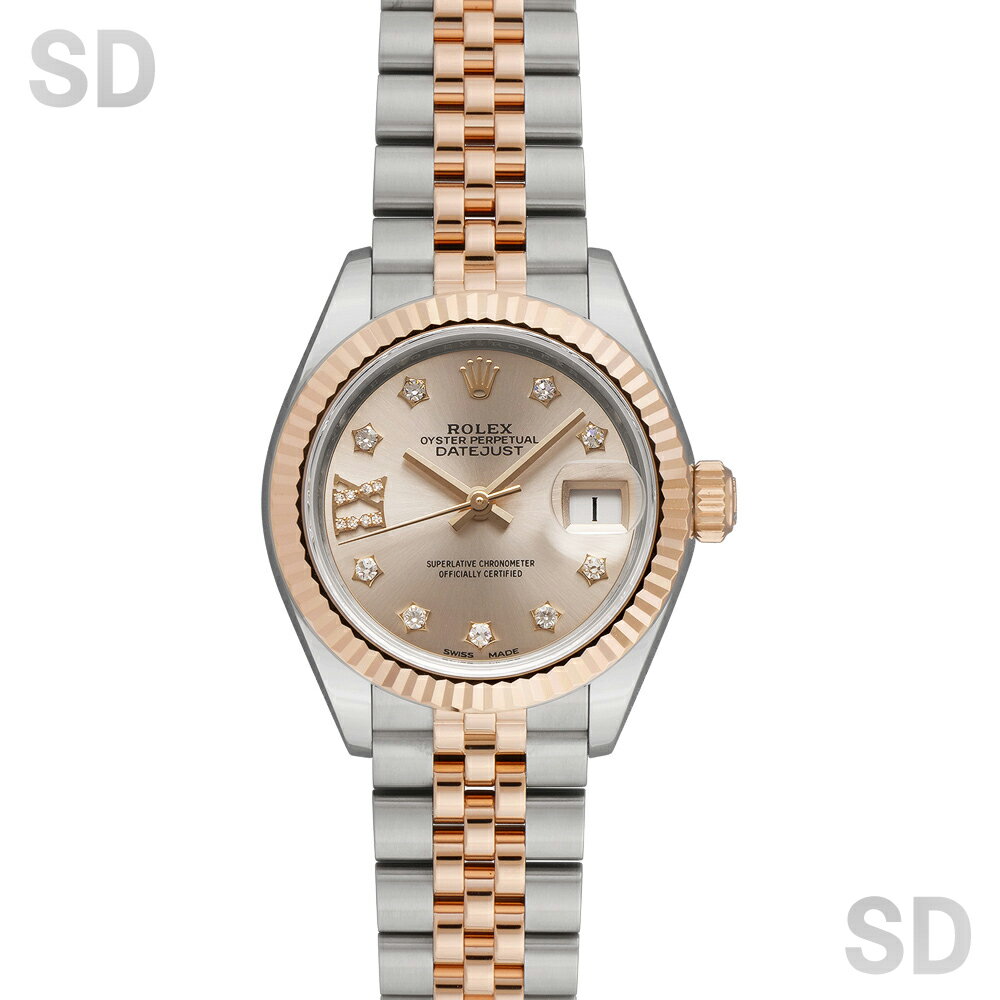 ROLEX ロレックス デイトジャスト28 279171 サンダスト/スターIXダイヤ レディース 