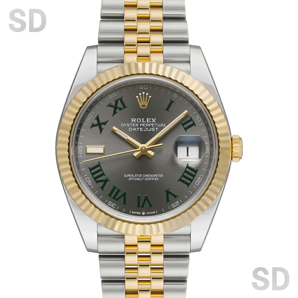 Other - 【無金利60回ローン】ROLEX ロレックス デイトジャスト41 126333 スレート/ローマ メンズ 【中古】