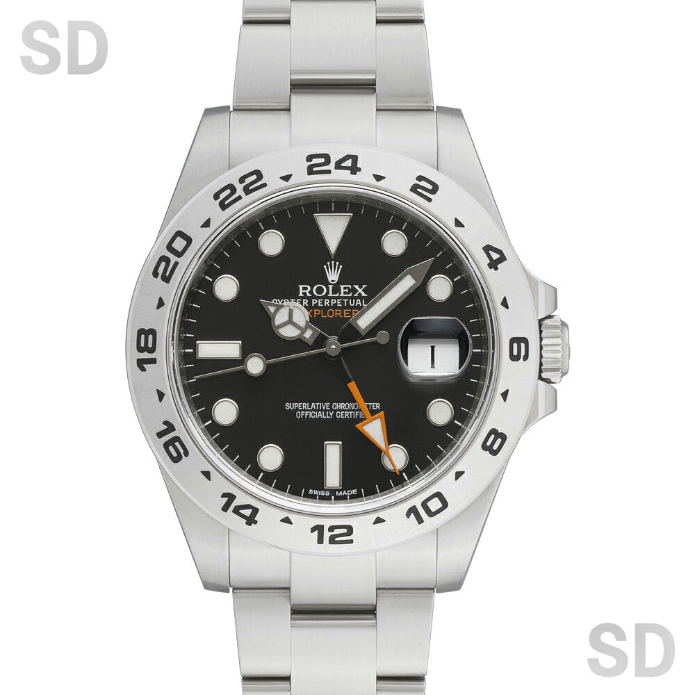 EXPLORER - 【無金利60回ローン】ROLEX ロレックス エクスプローラーII 216570 ブラック メンズ 【中古】