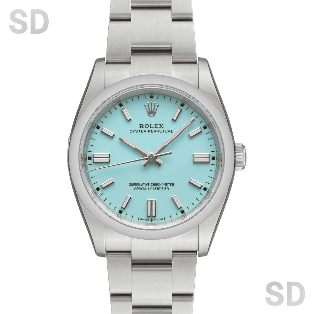 【無金利60回ローン】ROLEX ロレックス オイスターパーペチュアル36 126000 ターコイズブルー メンズ 【新品】