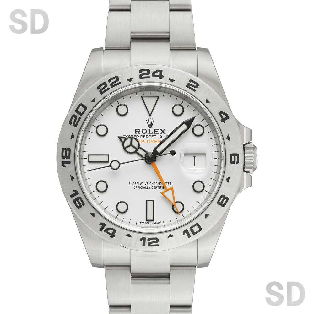 【無金利60回ローン】ROLEX ロレックス エクスプローラーII 216570 ホワイト メンズ  ...