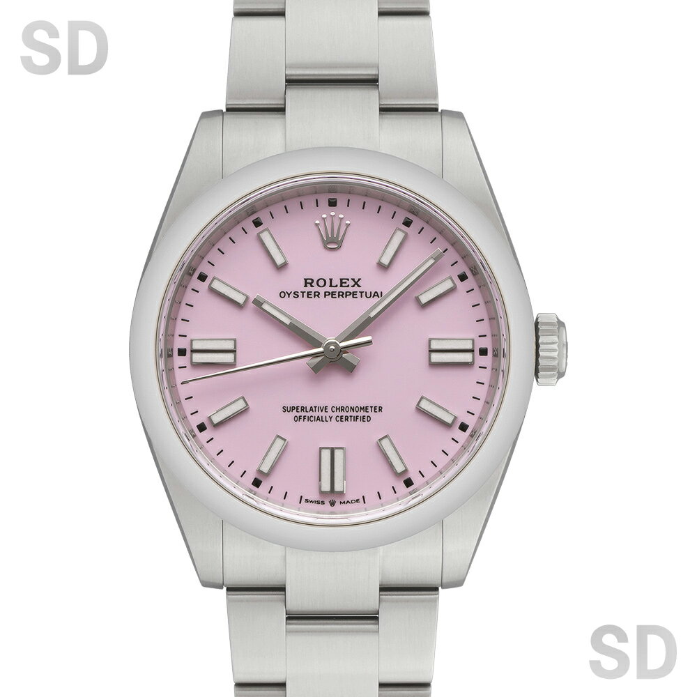 【無金利60回ローン】ROLEX ロレックス オイスターパーペチュアル41 134300 キャンディピンク メンズ 【中古】