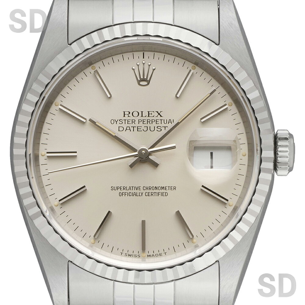 無金利60回ローン ROLEX ロレックス デイトジャスト 16234 シルバー メンズ 中古 satindollweb-10036131 ロレックス専門店サテンドール サンプル画像2