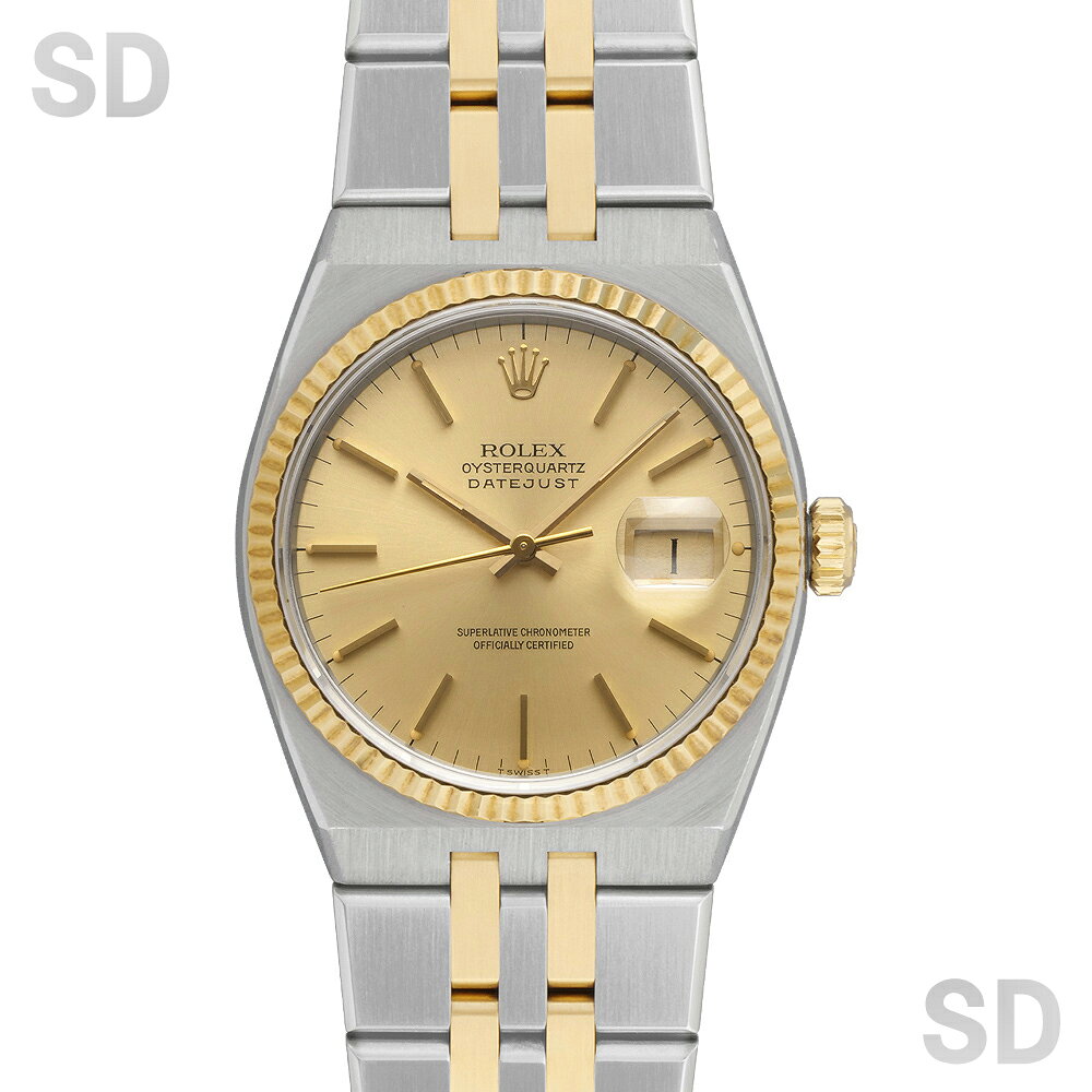 【無金利60回ローン】ROLEX ロレックス デイトジャスト オイスタークォーツ 17013 シャンパン メンズ 【ヴィンテージ・アンティーク】