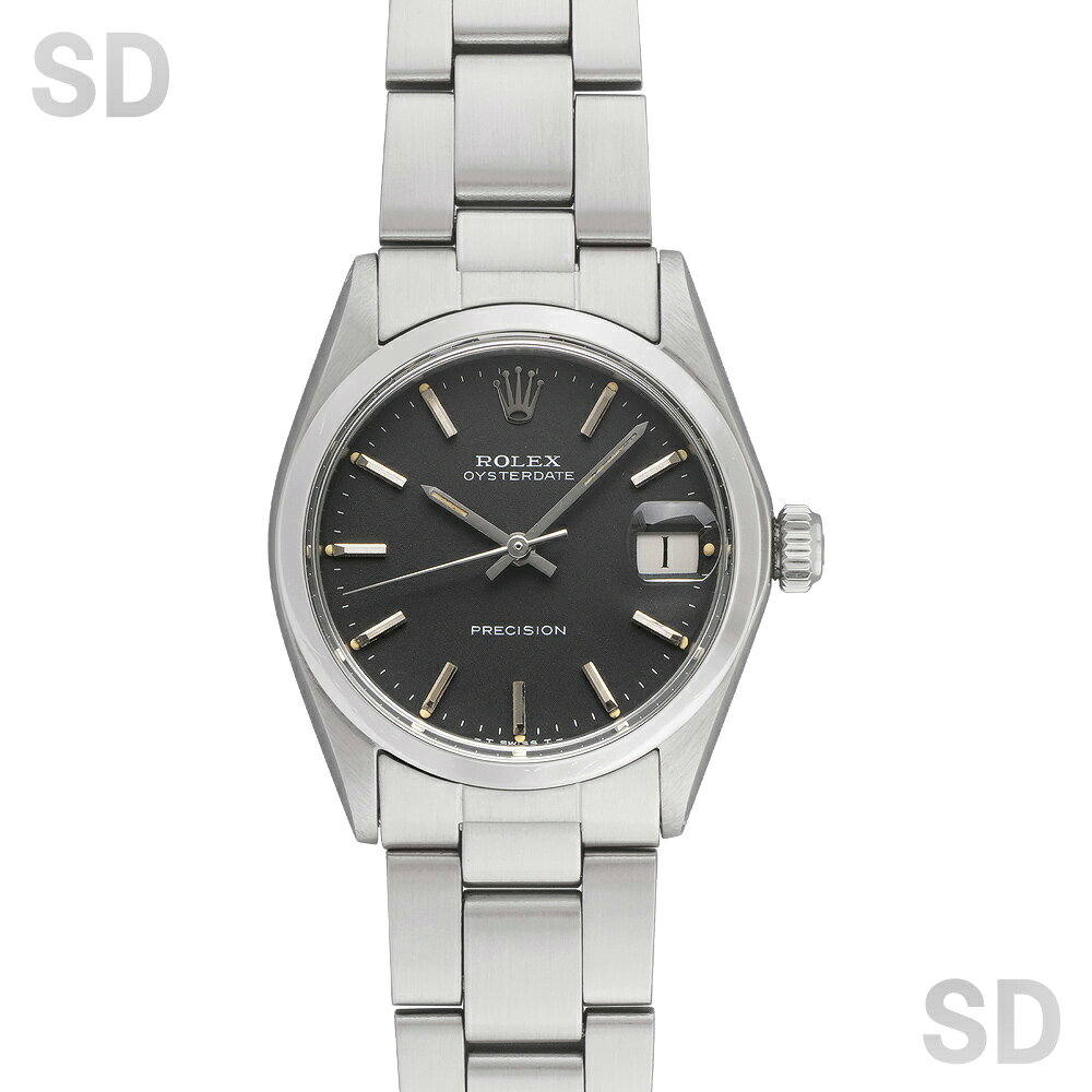 【無金利60回ローン】ROLEX ロレックス オイスターデイト/手巻き 6466 ブラック ボーイズ 【ヴィンテージ・アンティーク】
