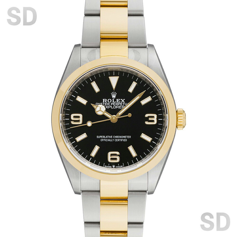 【無金利60回ローン】ROLEX ロレックス エクスプローラー36 124273 ブラック メンズ 【未使用】【中古】