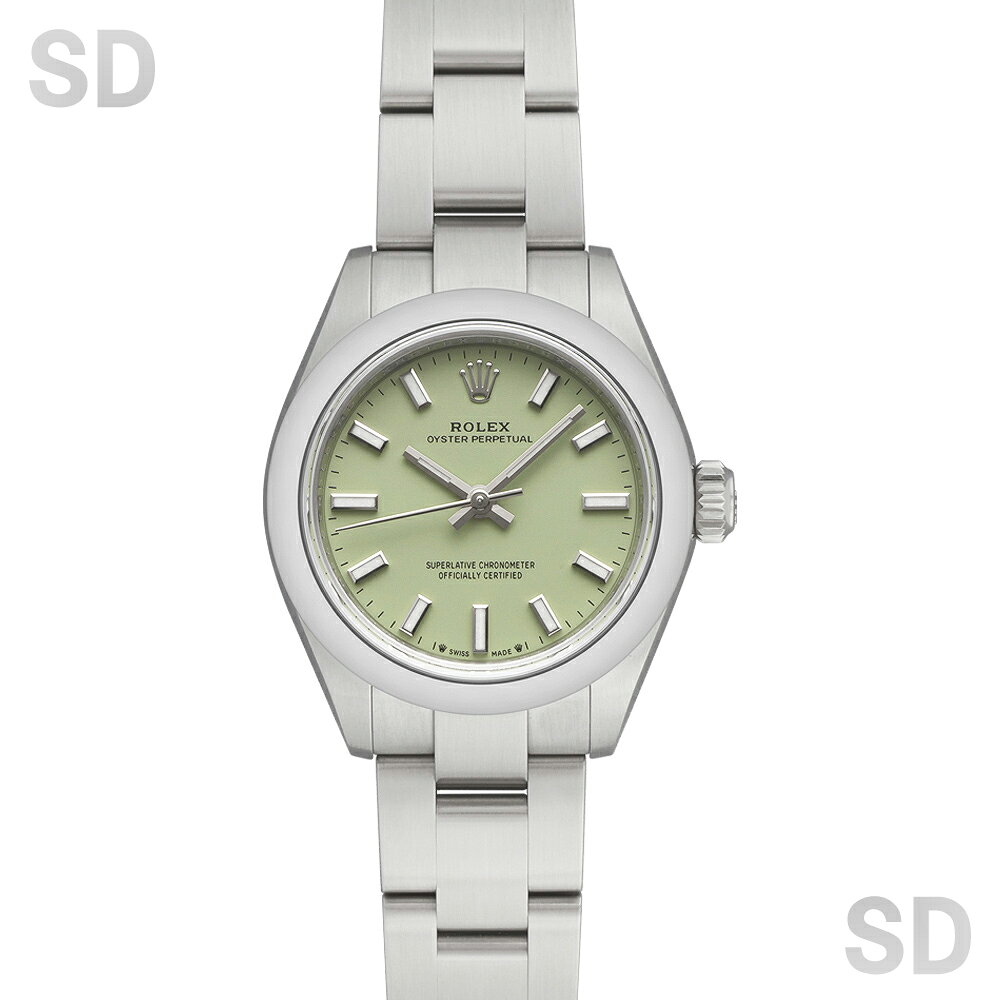 【無金利60回ローン】ROLEX ロレックス オイスターパーペチュアル28 276200 ピスタチオ レディース 【中古】
