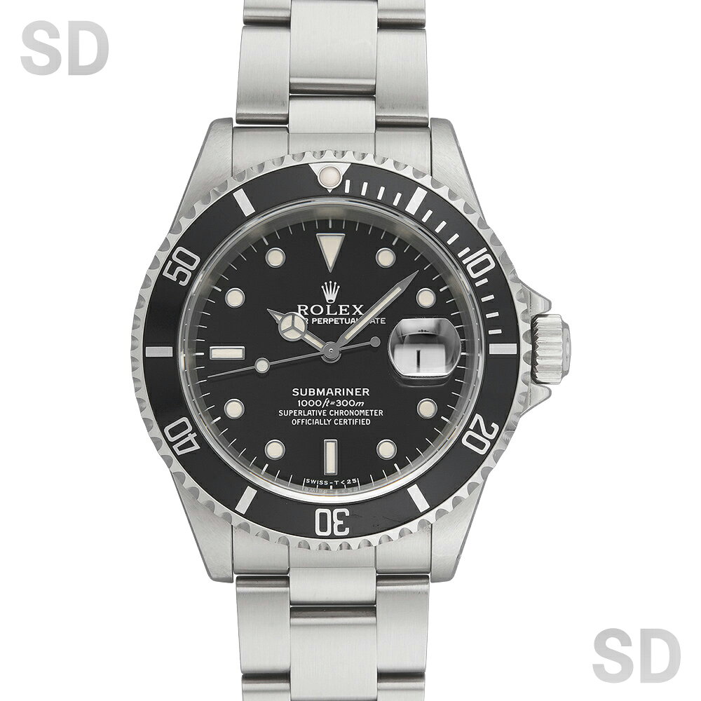 【無金利60回ローン】ROLEX ロレックス サブマリーナー 16610 ブラック メンズ 【中古】
