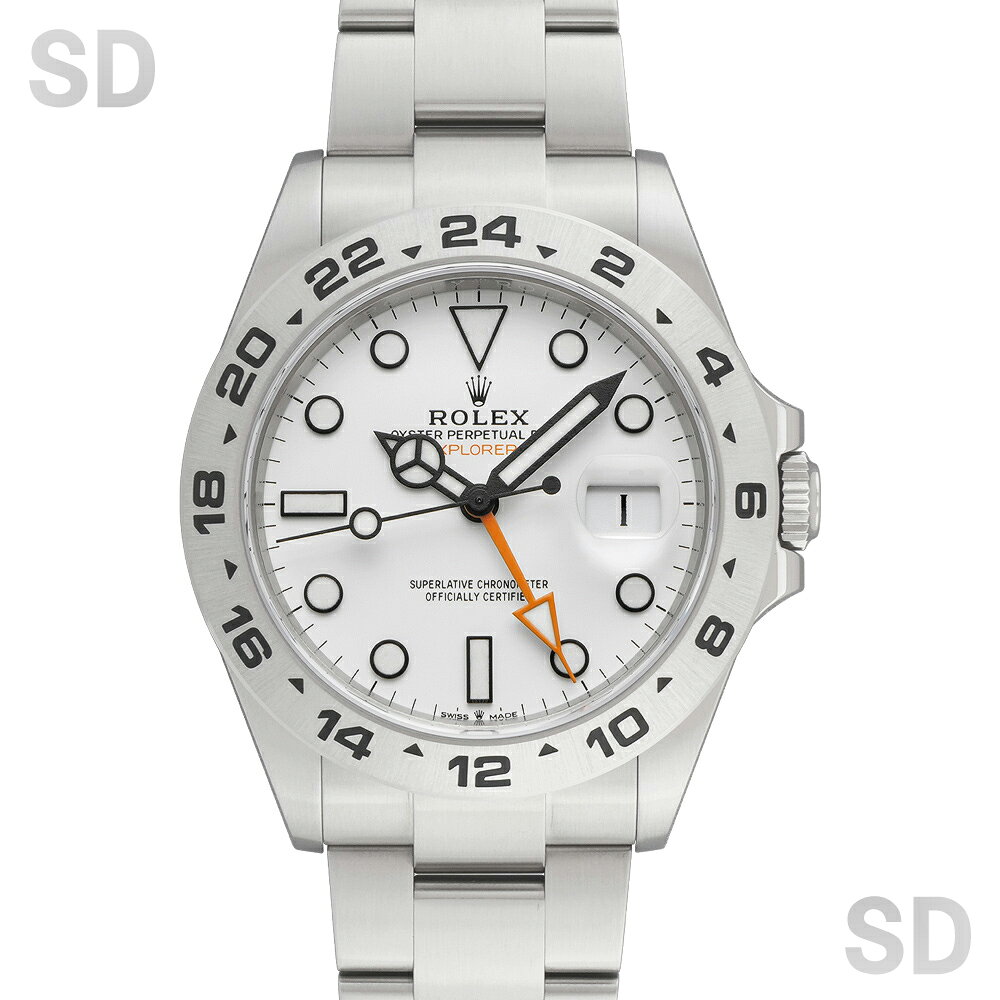 【無金利60回ローン】ROLEX ロレックス エクスプローラーII 226570 ホワイト メンズ 【中古】