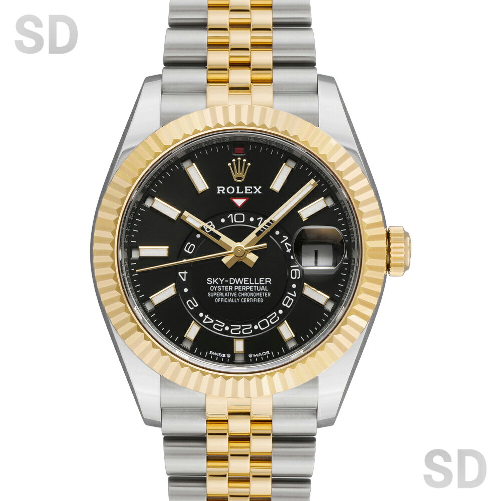 【無金利60回ローン】ROLEX ロレックス スカイドゥエラー 336933 ブライトブラック メンズ 【中古】
