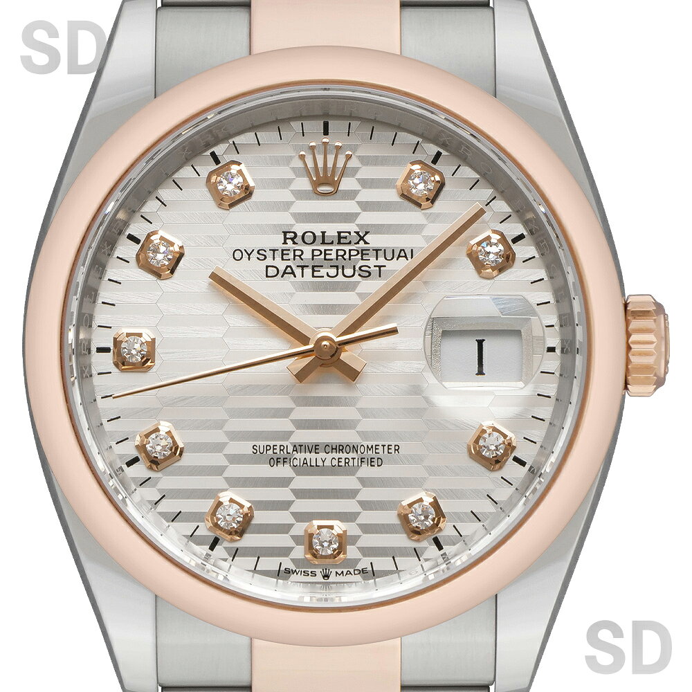 無金利60回ローン ROLEX ロレックス デイトジャスト36 126201G シルバー フルーテッドモチーフ ダイヤ メンズ satindollweb-10036078 ロレックス専門店サテンドール サンプル画像2