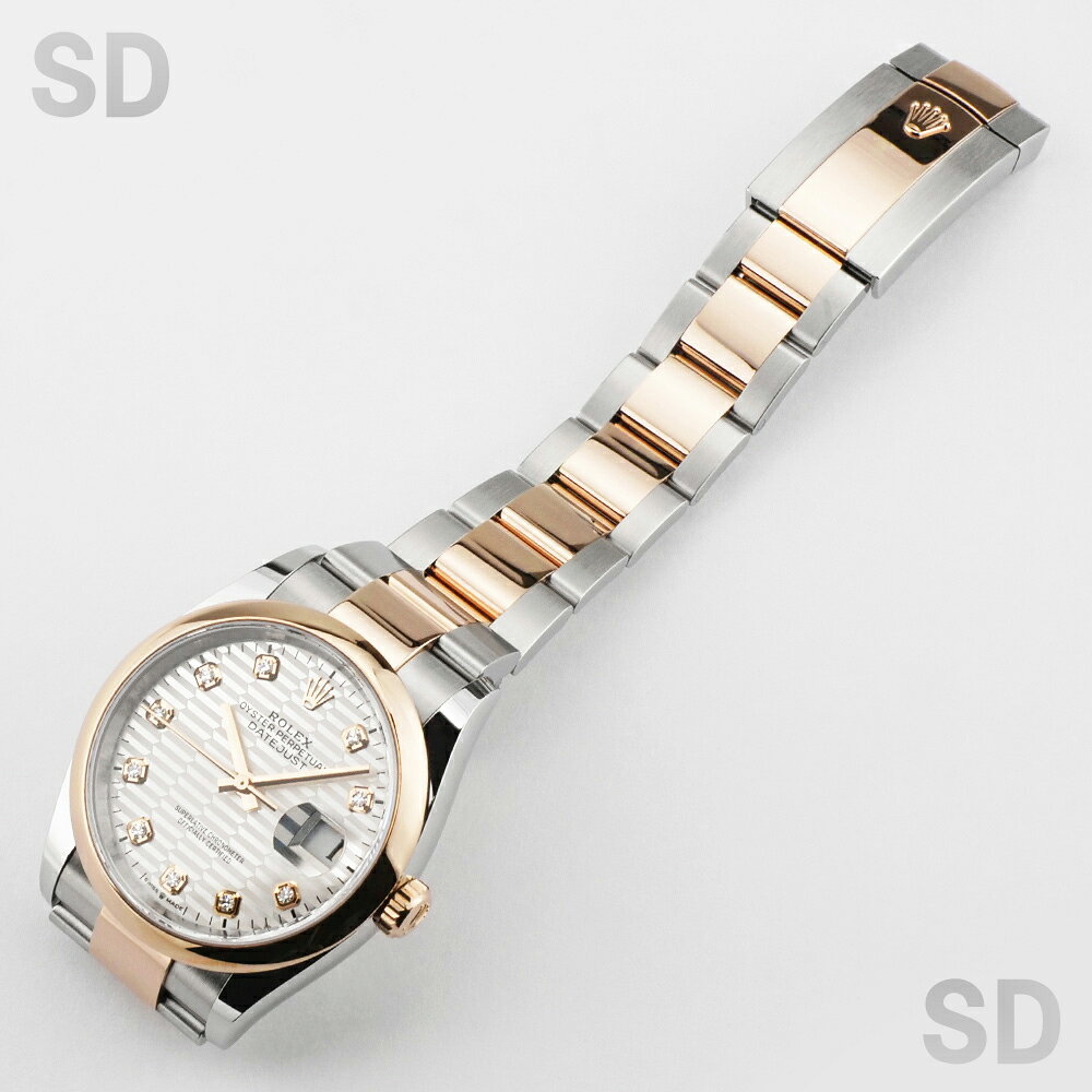 無金利60回ローン ROLEX ロレックス デイトジャスト36 126201G シルバー フルーテッドモチーフ ダイヤ メンズ satindollweb-10036078 ロレックス専門店サテンドール サンプル画像3