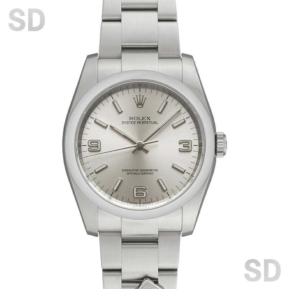 【無金利60回ローン】ROLEX ロレックス オイスターパーペチュアル36 × ドミノピザ 116000 シルバー369 メンズ 【中古】